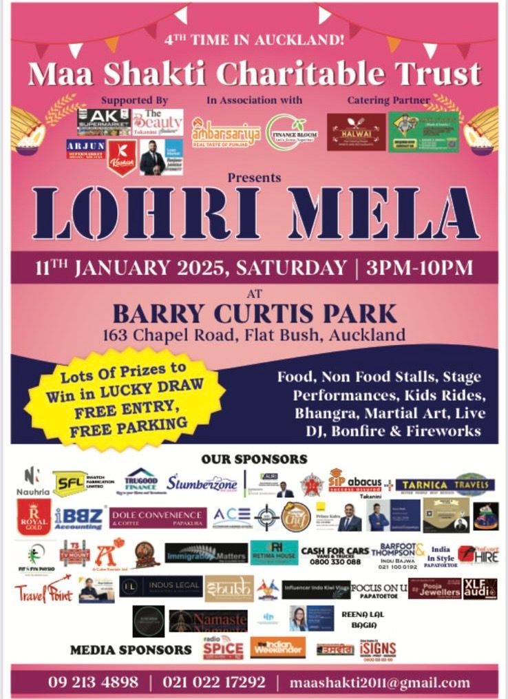 LOHRI MELA 2025 - Auckland