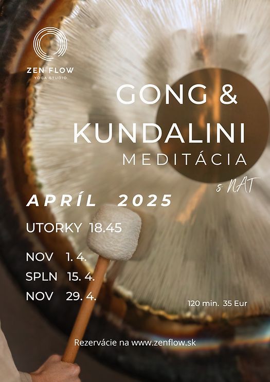 Gong&kundalini medit\u00e1cia SPLN & Vesm\u00edrne gongy 