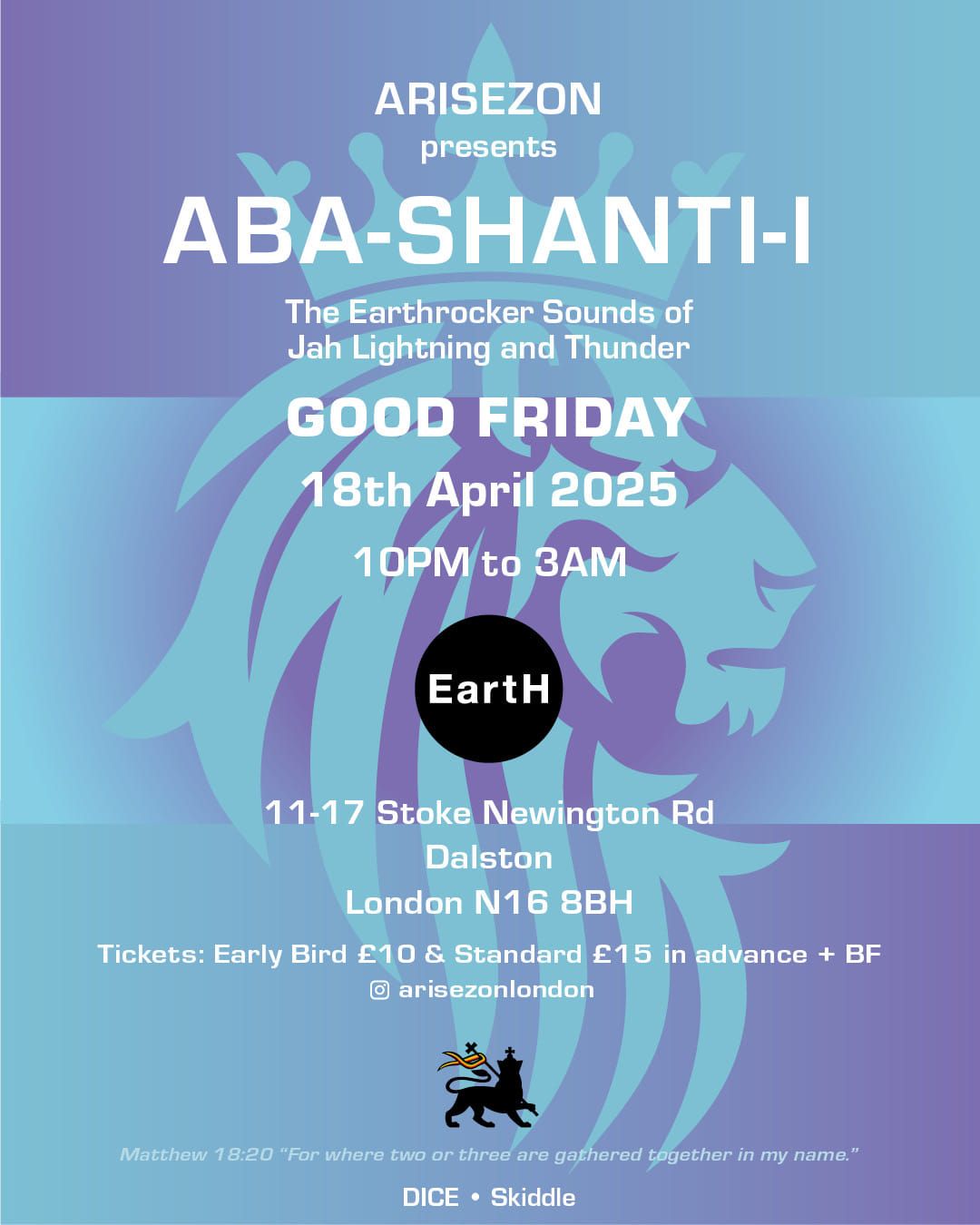 Arisezon presents The Mighty Aba Shanti-I 