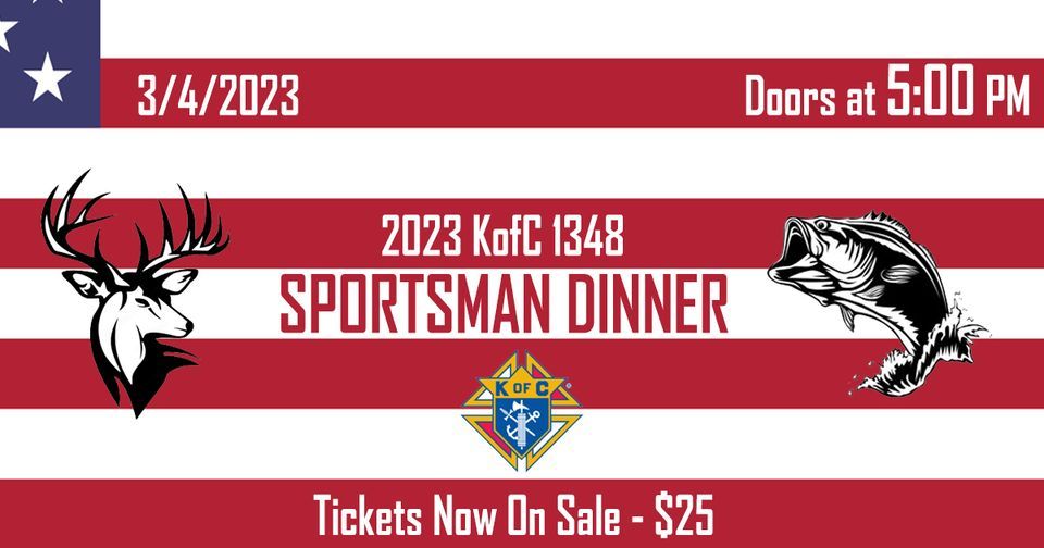 2023 Sportsman Dinner Charity Fundraiser, Knights of Columbus ...