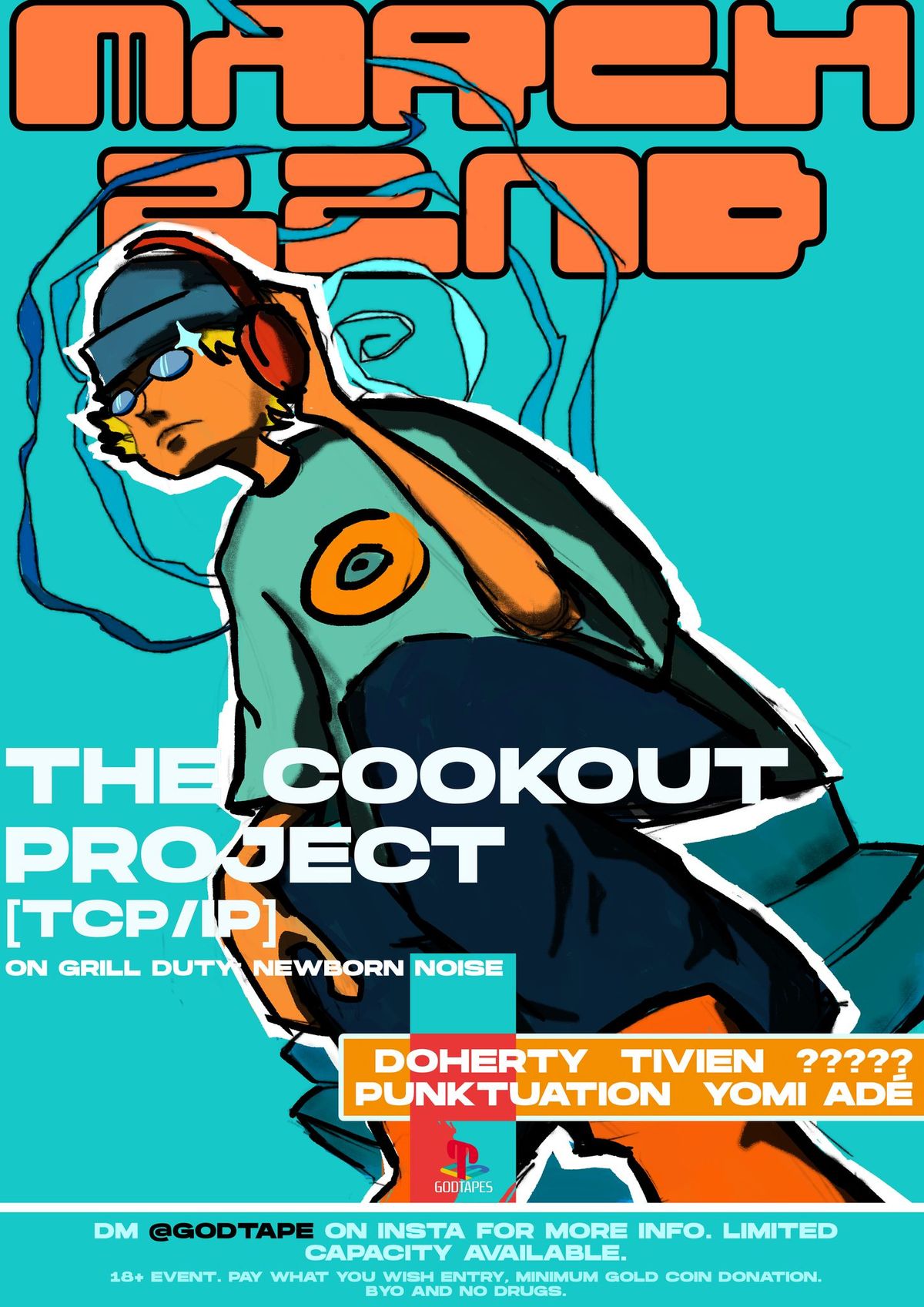 Godtapes Presents: THE COOKOUT PROJECT - W\/ Doherty + Special Guests