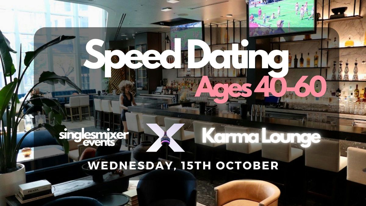 Vancouver | Speed Dating | Ages (40+)