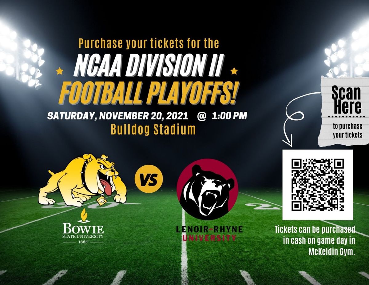 Bowie State Bulldogs at Fayetteville State University Broncos