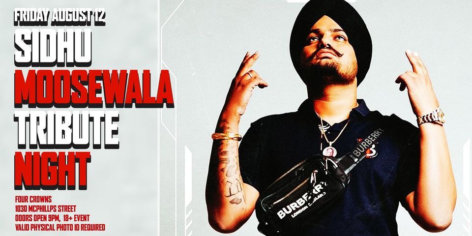 Sidhu Moosewala Winnipeg Tribute Event