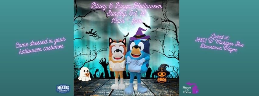 Bluey & Bingo Halloween 