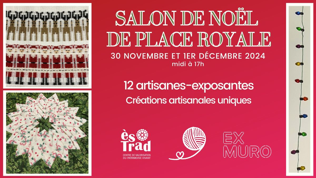 Salon de No\u00ebl de Place Royale