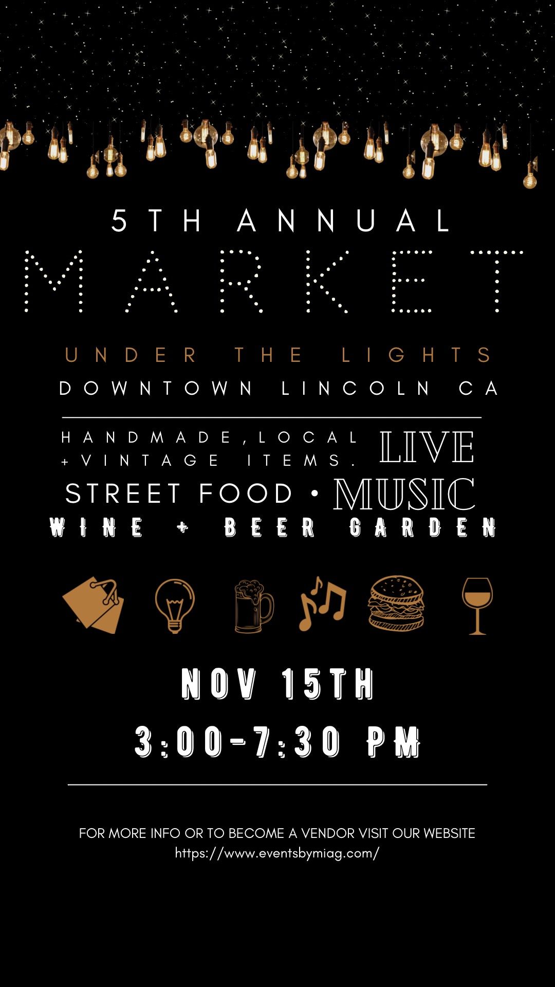 Market Under The Lights-November 