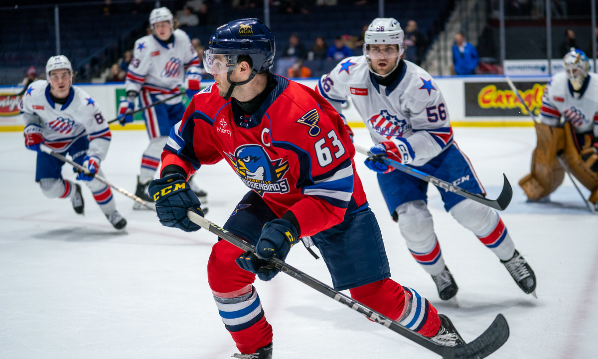 Parking Rochester Americans at Springfield Thunderbirds