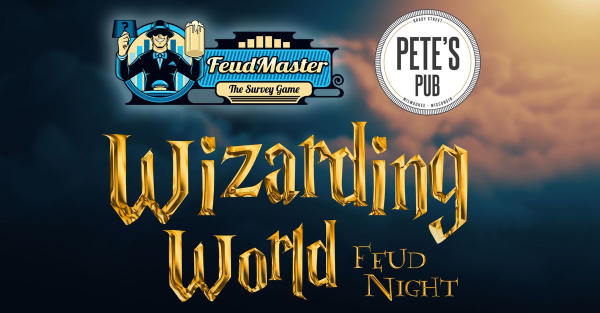 \u26a1 Harry Potter Feud at Pete's Pub!