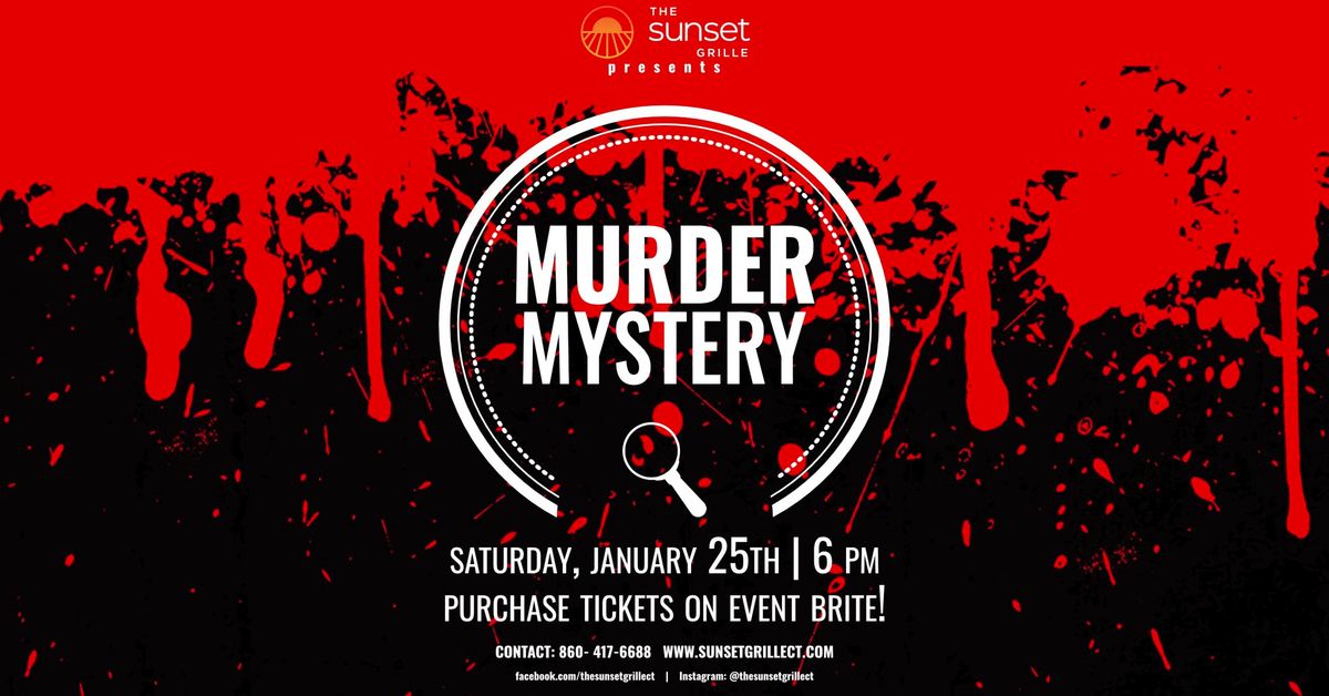 Murder Mystery at Sunset Grille!