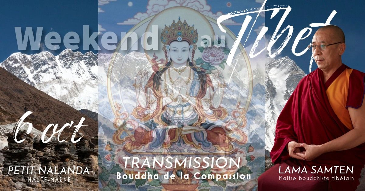 Bouddha Tchenrezi | Transmission du pouvoir de la compassion | Petit Nalanda (et Zoom)