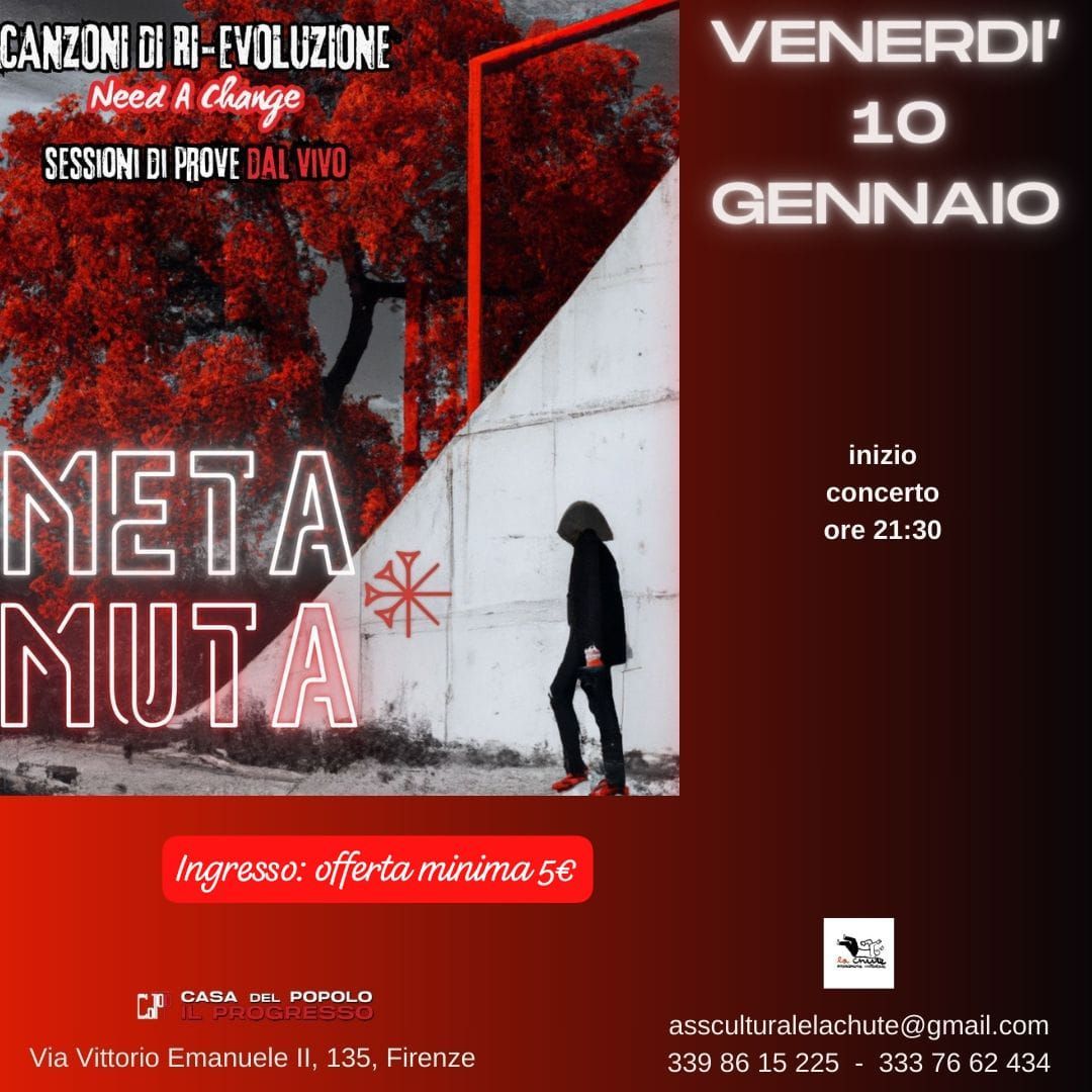 [#redrum live 13] \u2022 META MUTA in concerto 