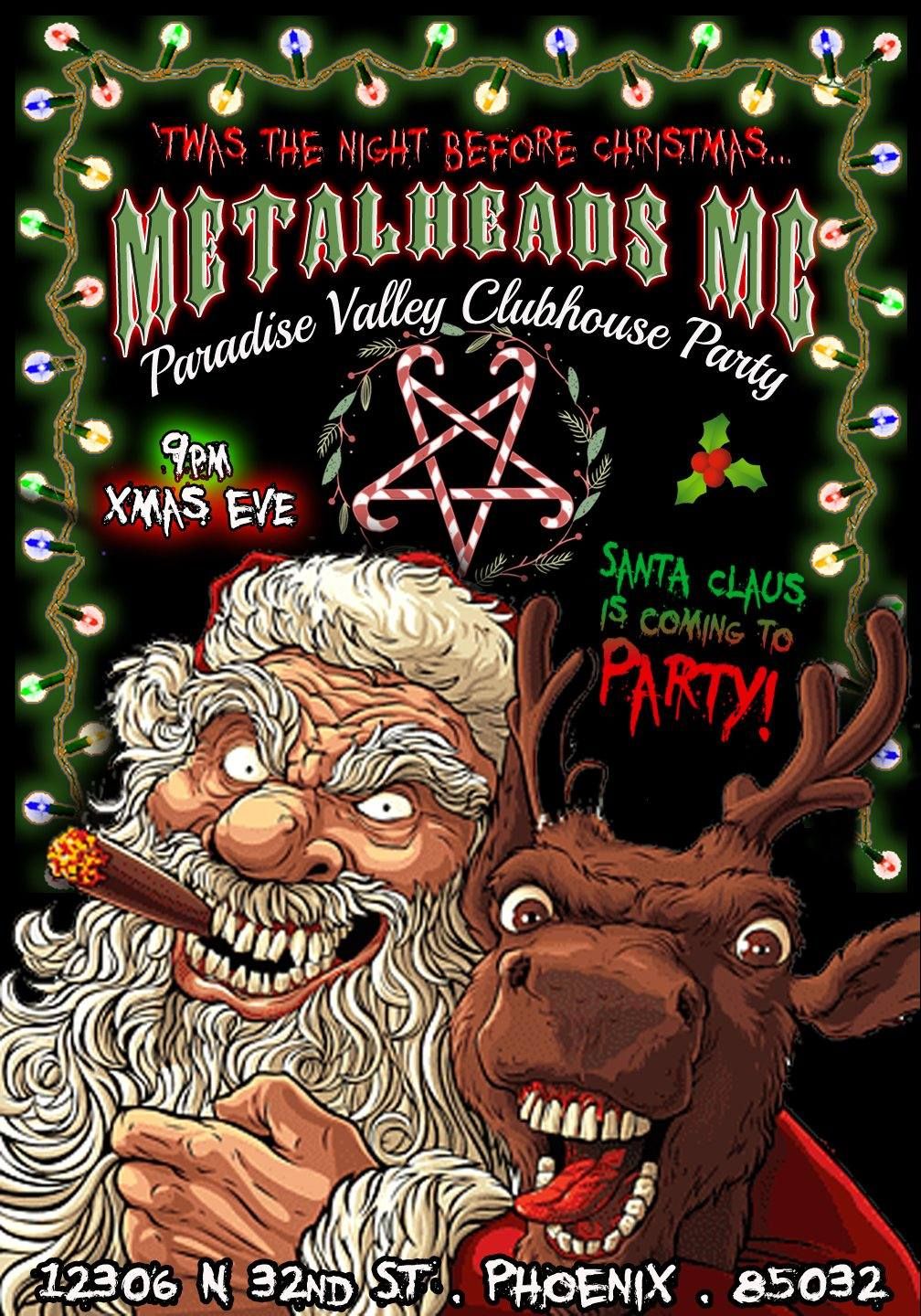 Christmas Eve Party at MetalHeads PV!