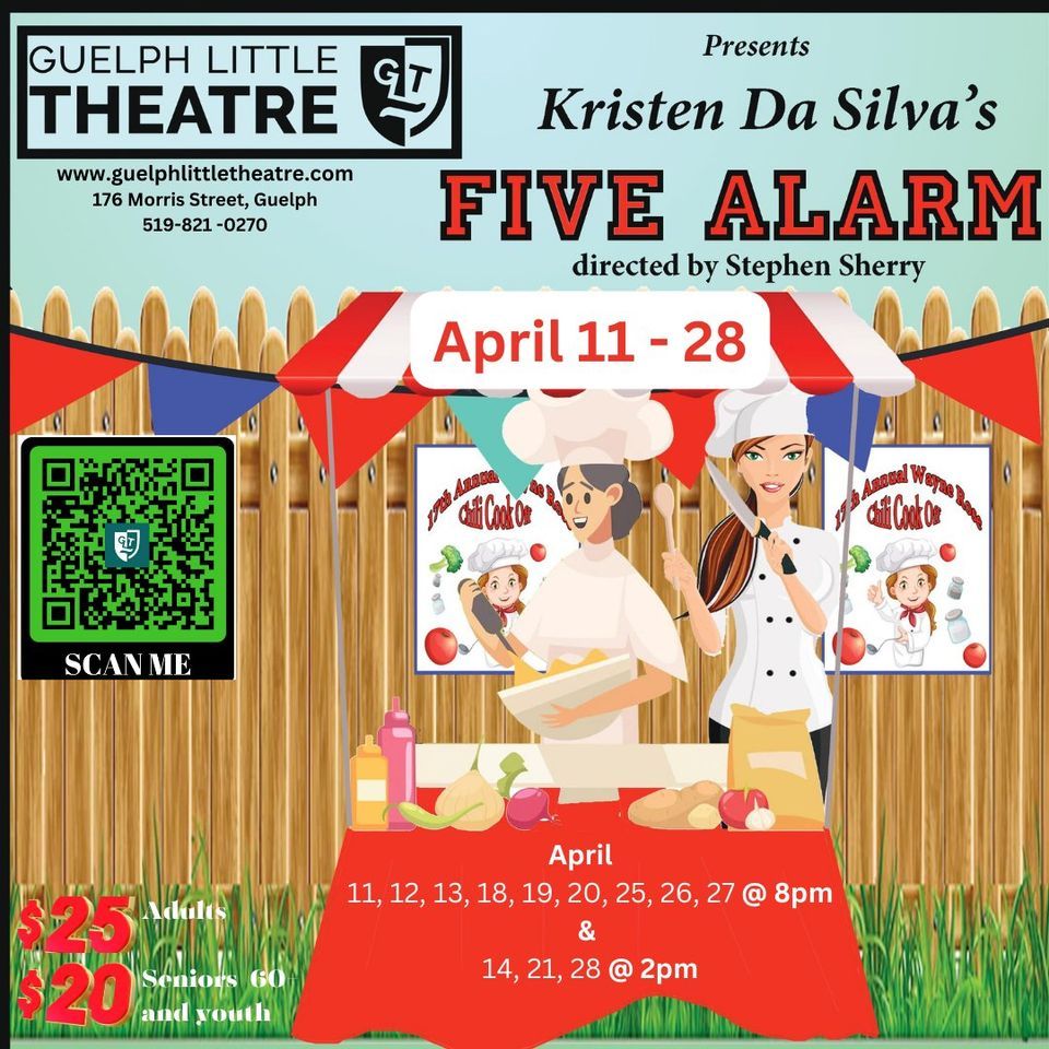 Five Alarm by Kristen Da Silva, directed by Steve Sherry, a hilarious comedy!