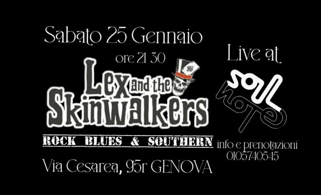 Lex and the Skinwalkers live at Soul Note