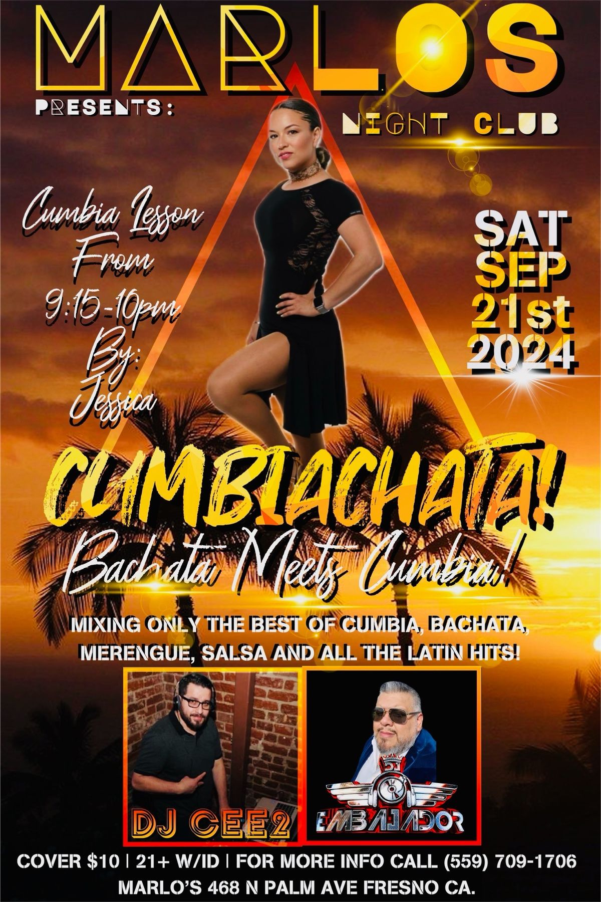 Cumbiachata with Cumbia Class.... DJ Embajador, DJ CEE2