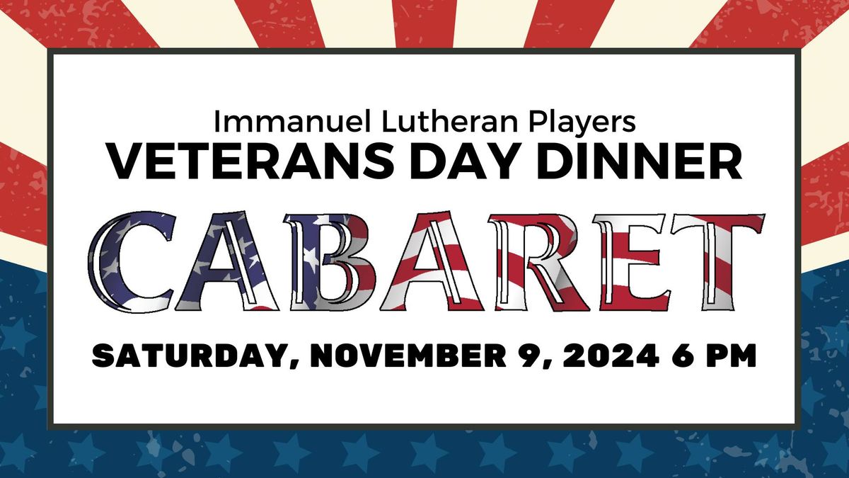 Veterans Day Dinner Cabaret 