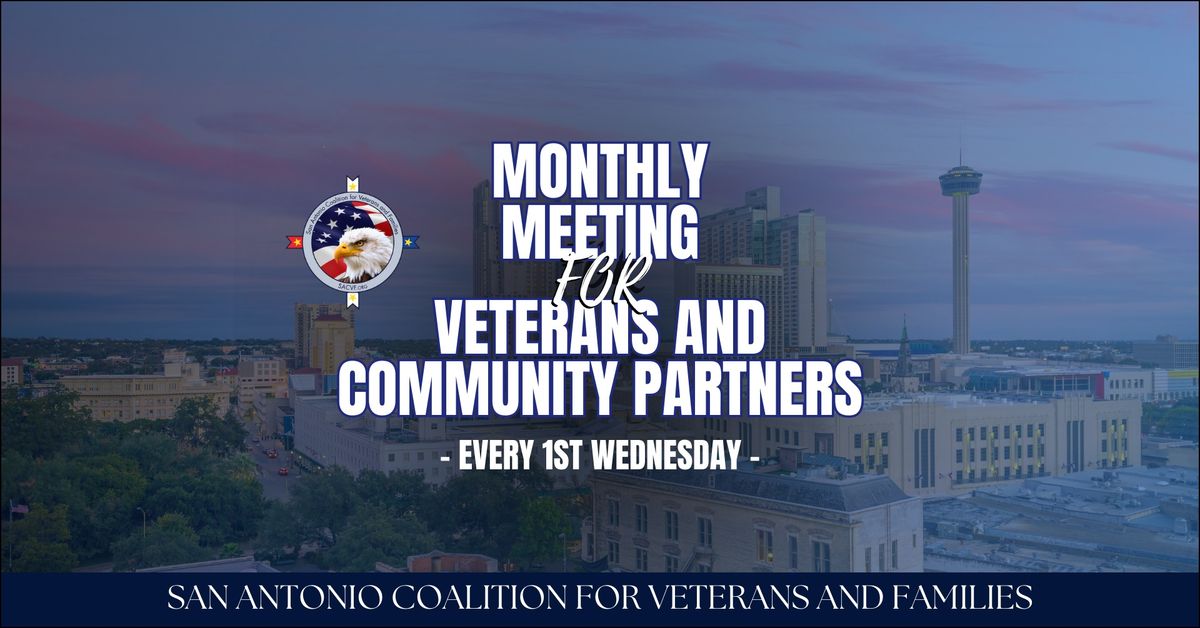 SACVF Meeting for Veterans and Community Partners