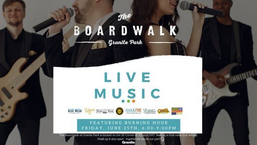 Concert at The Boardwalk: Burning Hour