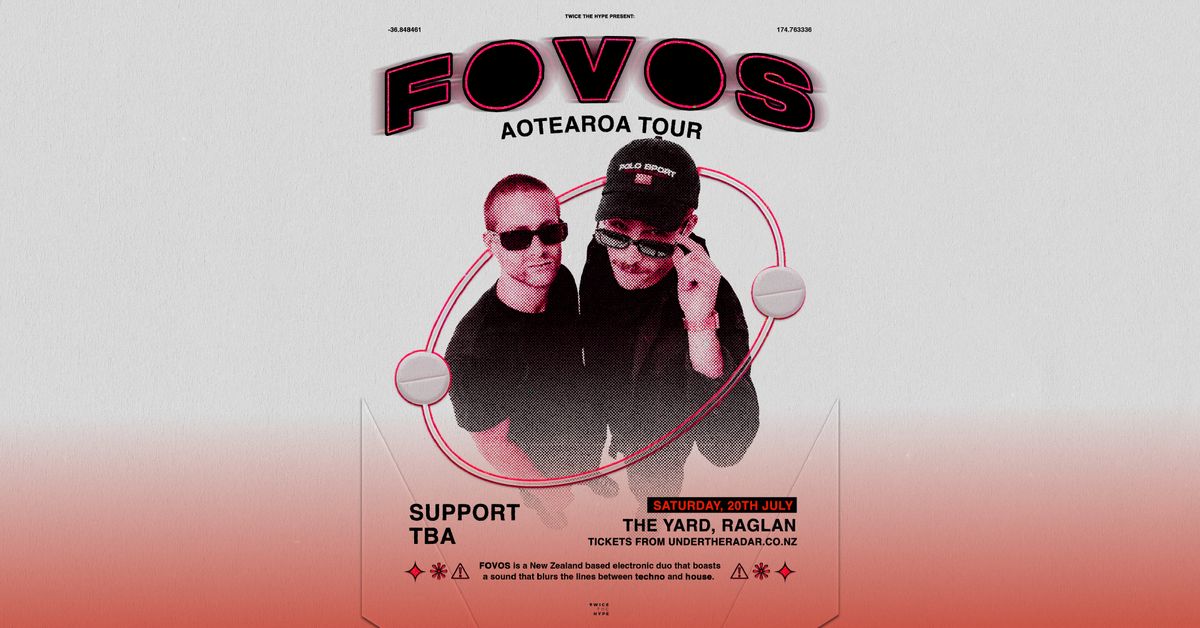 FOVOS Aotearoa Tour - Raglan