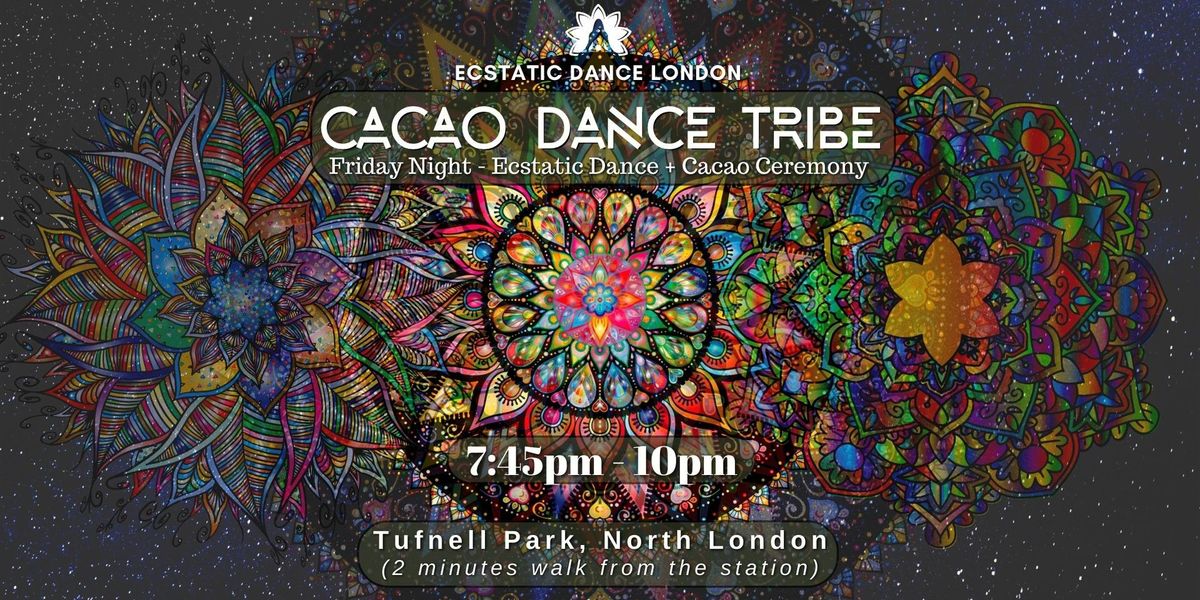 CACAO DANCE TRIBE - Afro-House & World Beats Infused Ecstatic Dance with Live Percussion + Cacao 