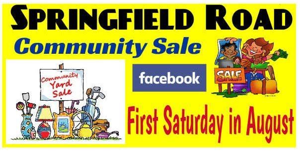 19th Springfield Road Community Sale 2025