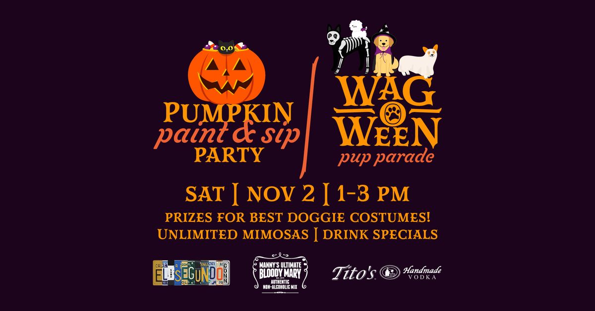 Pumpkin Paint & Sip Party