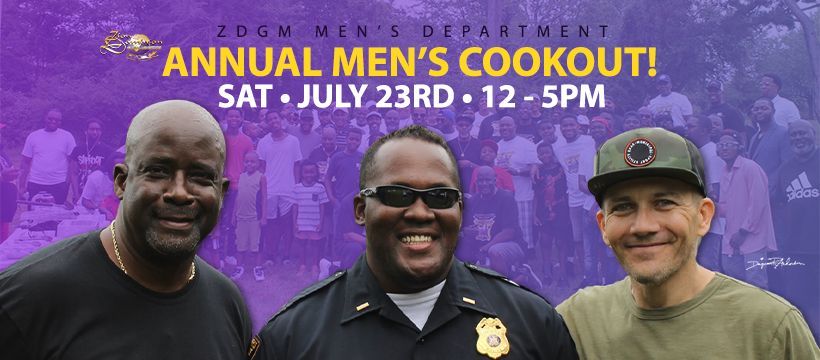 Annual Men\u2019s Cookout 2022