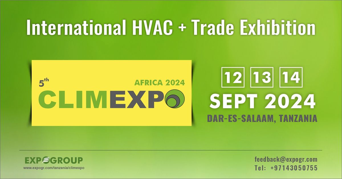 5th Climexpo Tanzania 2024