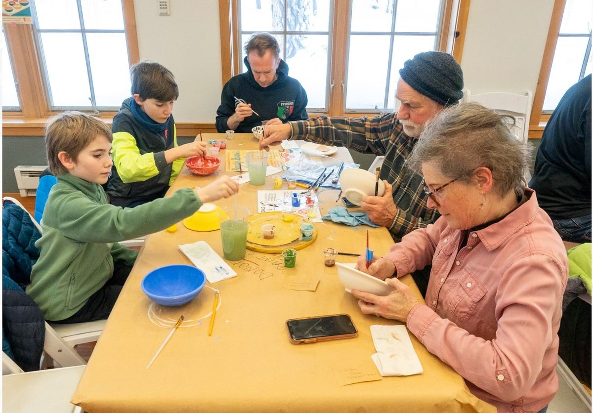 UV Empty Bowls Glazing Days!