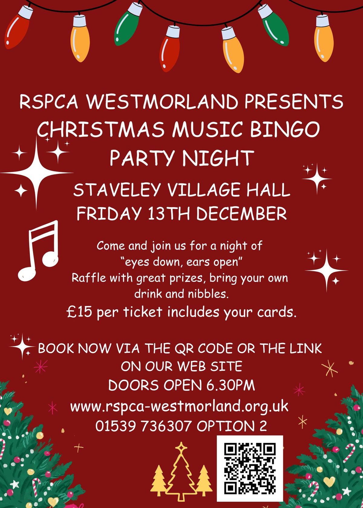 MUSIC BINGO PARTY NIGHT - STAVELEY