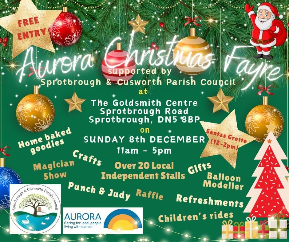 Aurora Christmas Fayer with santa & more 