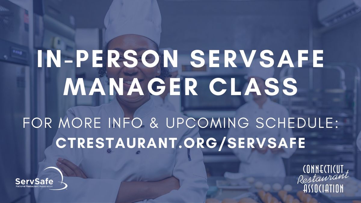 ServSafe Manager Class | February 24 | Manchester