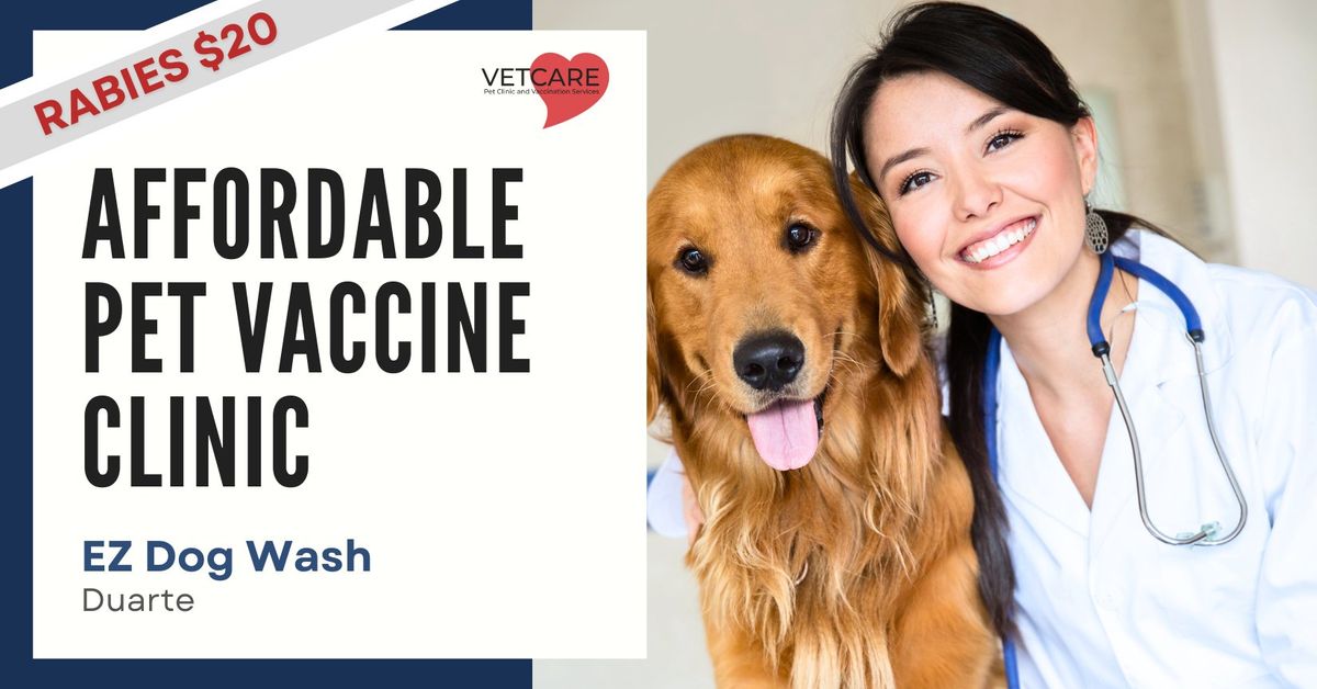 Affordable Pet Vaccine Clinic - Duarte