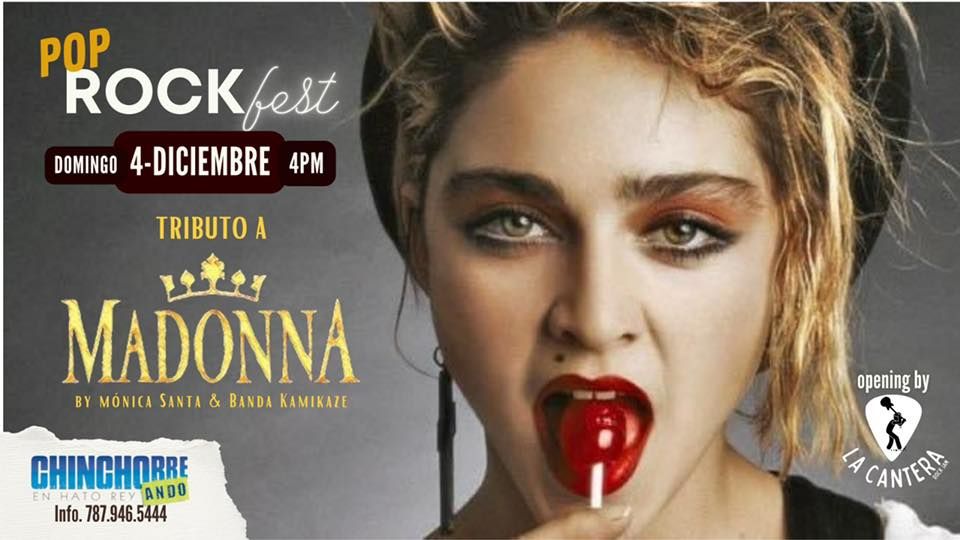Chinchorreo Pop-Rock Fest & Tributo a Madonna