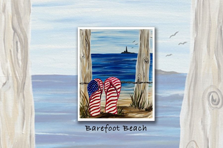 $25 Paint & Sip! | Barefoot Beach