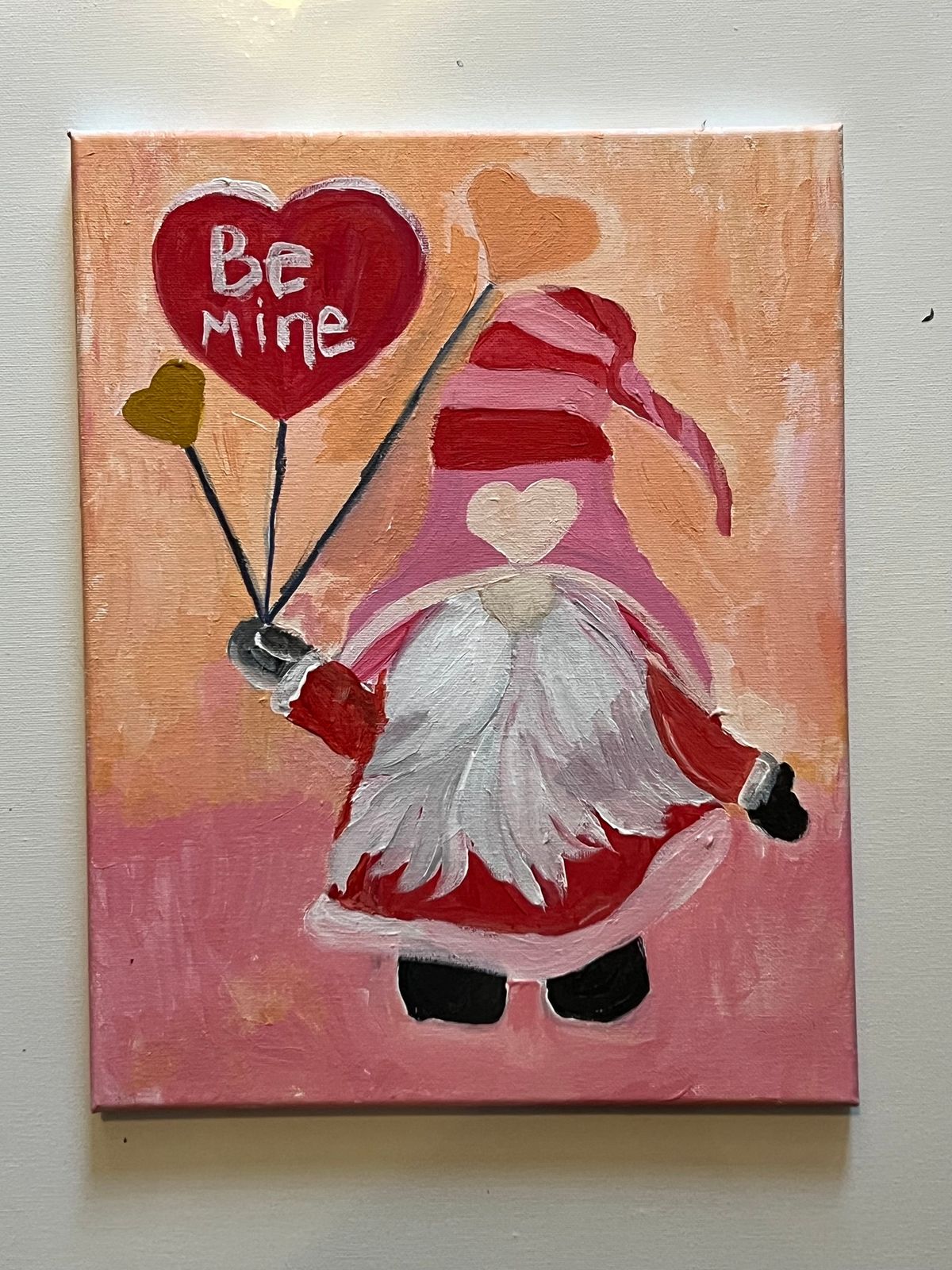 Paint Night- Valentine Gnome 