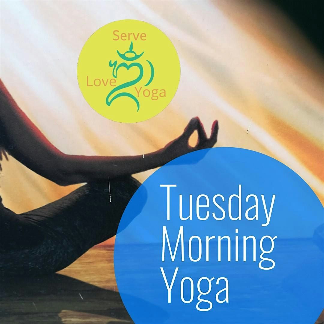 Tuesday  morning yoga class for all levels with Chandra