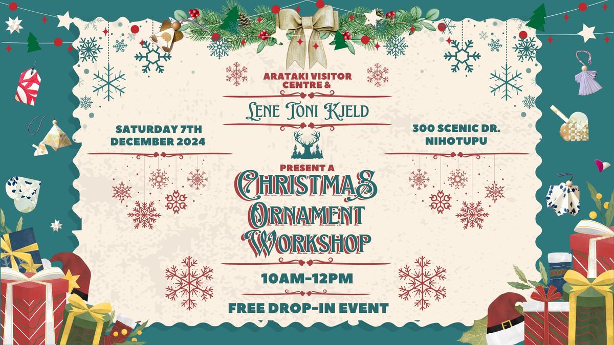 DIY Christmas Ornament Workshop!