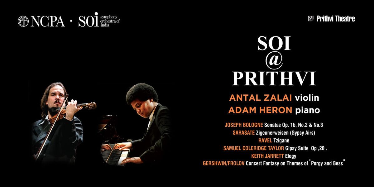 SOI@Prithvi: Antal Zalai and Adam Heron