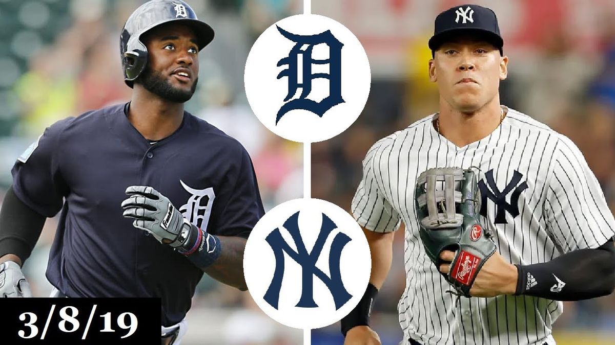 Spring Training: New York Yankees vs. Detroit Tigers