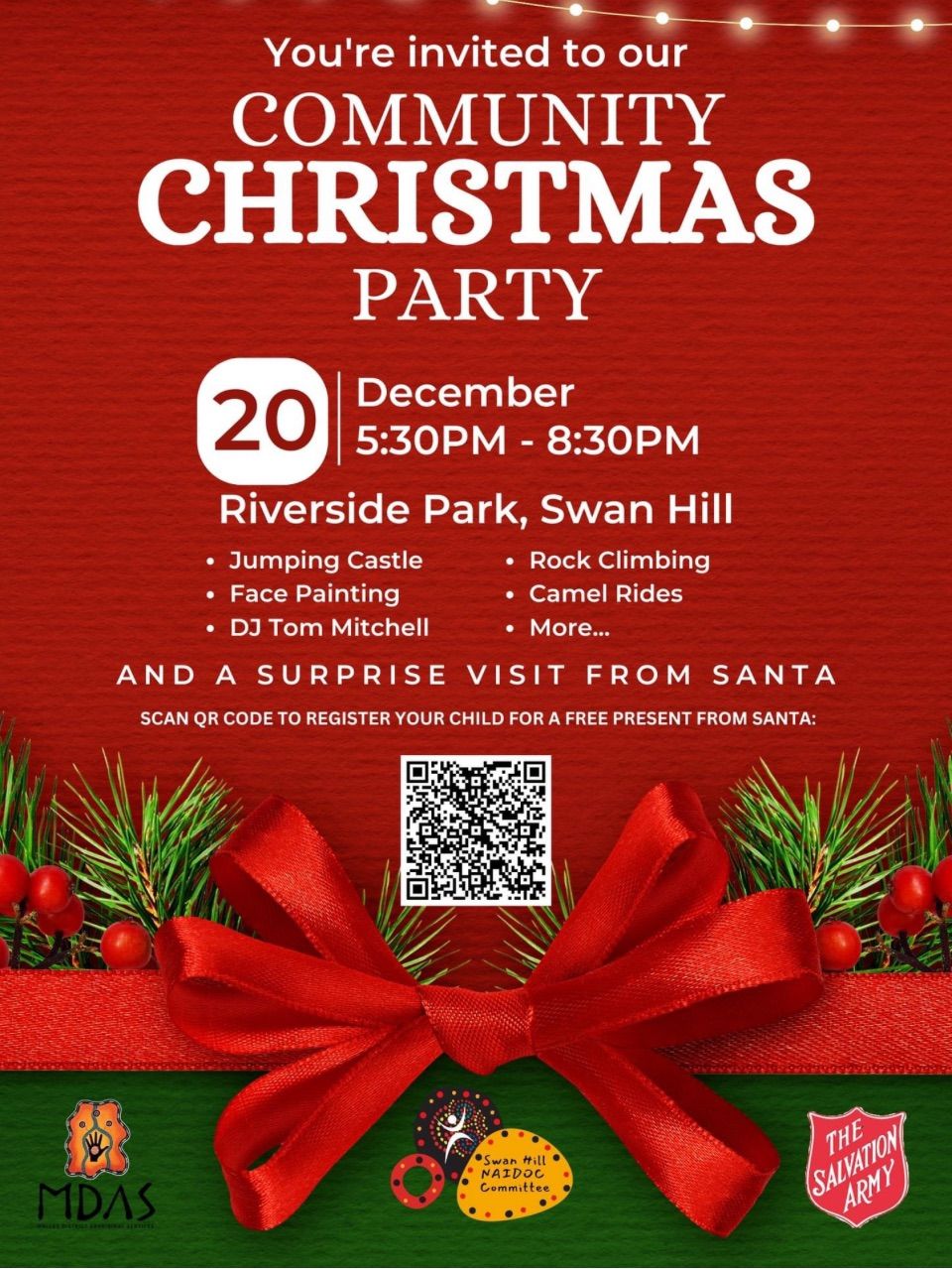 Swan Hill Community Christmas Party