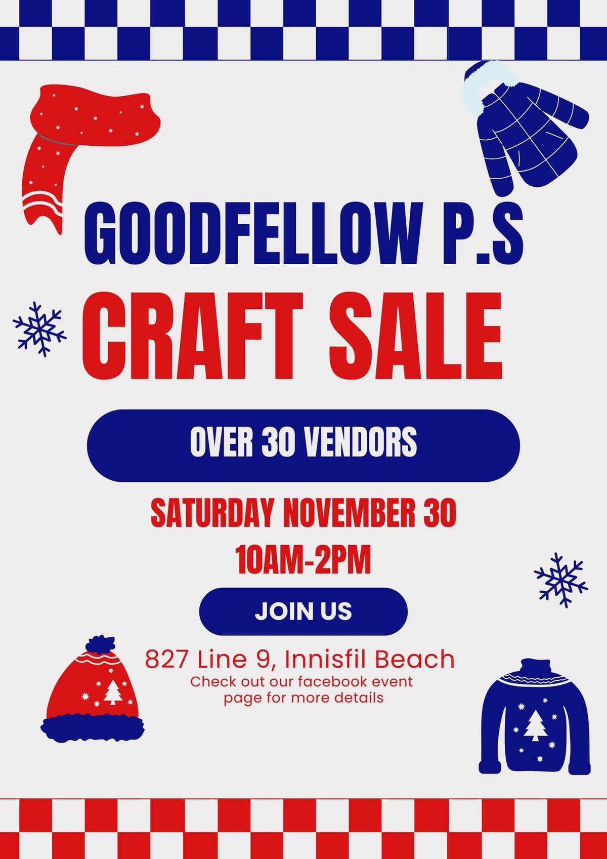 Goodfellow craft sale 