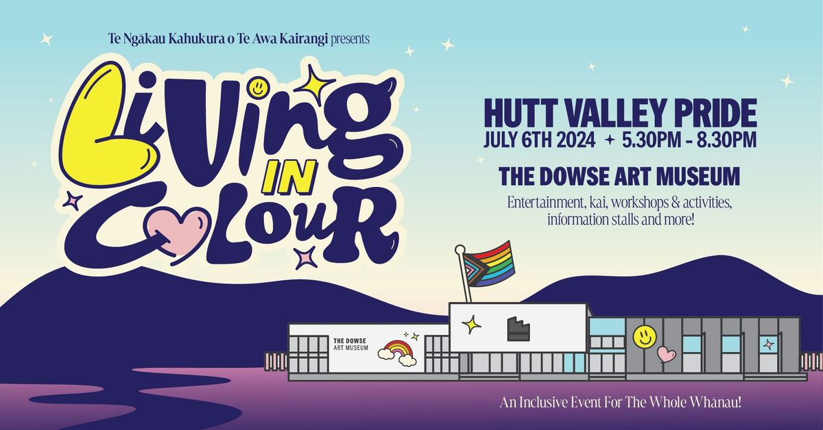 Living in Colour - Hutt Valley PRIDE 2024