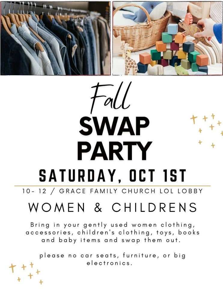 Fall Clothing and Toy Swap 