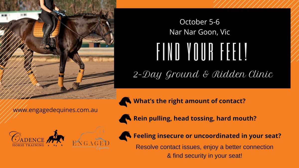 Find Your Feel! 2-Day Clinic, VIC