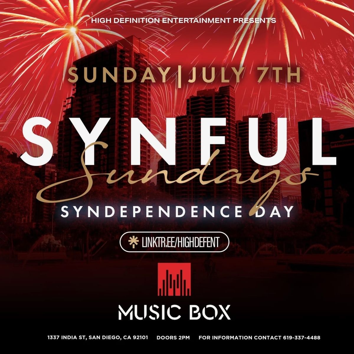 Synful Sundayz: Syndependence Day 