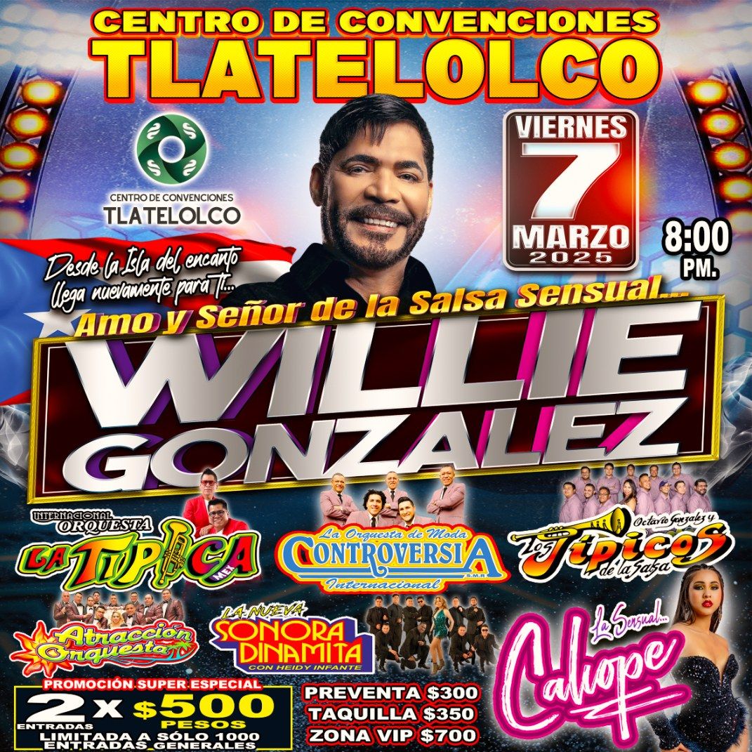 Baile Salsero con Willie Gonz\u00e1lez