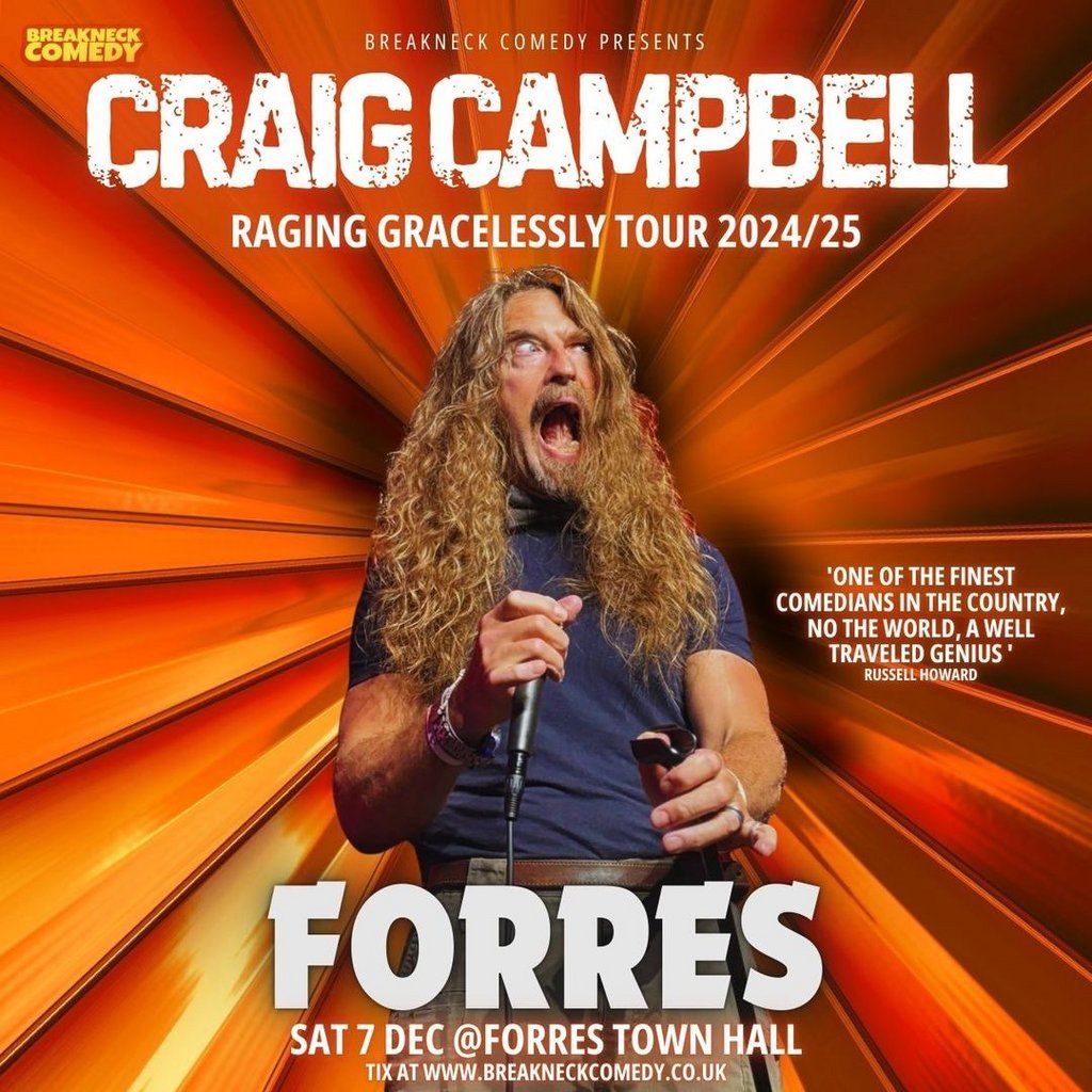 Craig Campbell : RAGING GRACELESSLY