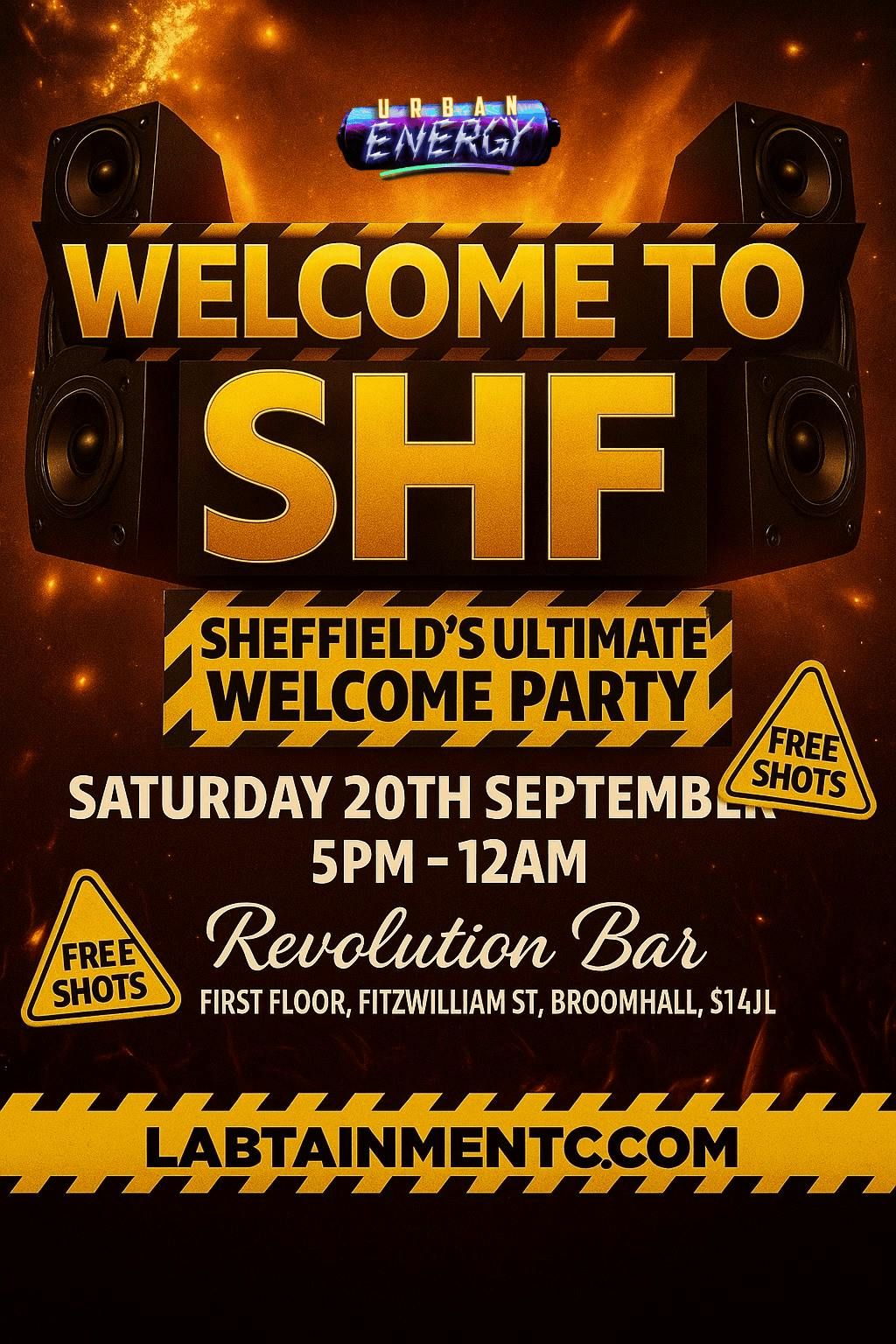WELCOME TO SHEFFIELD: THE ULTIMATE FRESHERS WELCOME